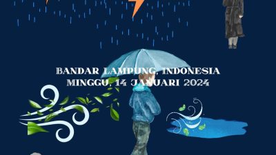 BMKG Himbau Masyarakat Tetap Waspada Terjadinya Hujan Lebat Di Sebagian Wilayah Bandar Lampung