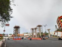 Pembangunan JPO Siger Milenial Tahap Pertama Selesai, Iwan Gunawan : Tahap Terakhir Dikerjakan Februari 2024