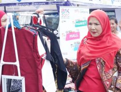 Saat Bunda Eva Nikmati Wisata Kuliner di Taman UMKM Bung Karno Bandar Lampung