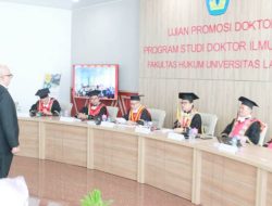 Promovendus Topan Berhasil Sandang Gelar Doktor Ilmu Hukum Unila