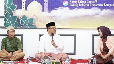 LPPM Unila Gelar Zikir dan Doa Bersama atas Peningkatan Klaster Sinta