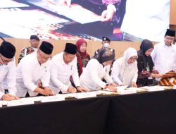 Unila dan PWNU Provinsi Lampung Teken MoU Implementasi Gerakan Keluarga Maslahat NU