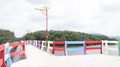 Jembatan Pulau Pasaran Selesai Dibangun, Warga Berterima Kasih Pada Pemkot Bandar Lampung