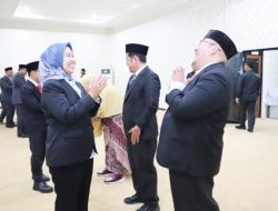 Rektor Unila Lantik Pejabat Wakil Dekan Hingga Kepala UPT TIK