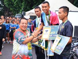 HUT Kodim Sriwijaya Ke-78, Gubernur Arinal Djunaidi Lepas Peserta Lampung Run