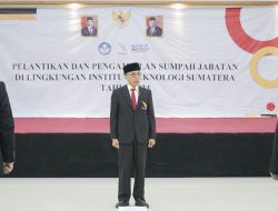 Dalam Wujudkan Akreditasi Unggul, Rektor Itera Lantik 42 Kaprodi