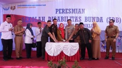 Pertama di Indonesia, Wali Kota Eva Dwiana Resmikan Sekolah Disabilitas Bunda