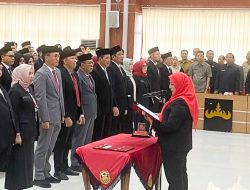 Wali Kota Eva Dwiana Resmi Merubah Empat Nama OPD Kota Bandar Lampung