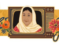 Peringati Hari Ulang Tahun, Aminah Cendrakasih Jadi Google Doodle Hari ini