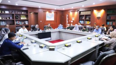 Unila Terima Audiensi BPS Lampung, Rektor: Perkuat Kerja Sama
