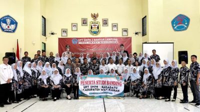 Tingkatkan Kualitas Pendidikan, SMPN 1 Baradatu Studi Kunjung Ke SMPN 2 Bandar Lampung