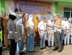Demi Keselamatan Lalu Lintas, Satlantas Polresta Edukasi Siswa SMAN 9 Bandar Lampung