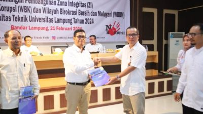 FT Gelar Pencanangan Zona Integritas untuk Wilayah Bebas Korupsi dan Birokrasi Bersih