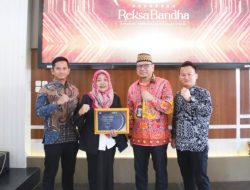Unila Peringkat 1 Kategori PNBP BLU Anugerah Reksa Bandha 2023