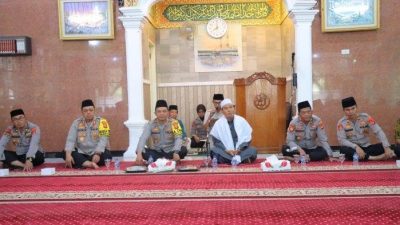 Kapolresta Bandar Lampung Ajak Personel Introspeksi Diri Saat Peringati Isra Miraj 1445H