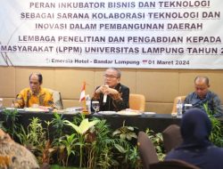 LPPM Gelar Workshop Peran Inkubator Bisnis dan Teknologi untuk Kolaborasi Inovasi