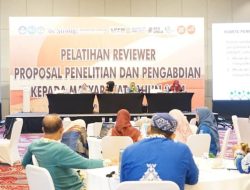 Pelatihan Persepsi Reviewer: Unila Tingkatkan Kualitas Penelitian dan Pengabdian kepada Masyarakat