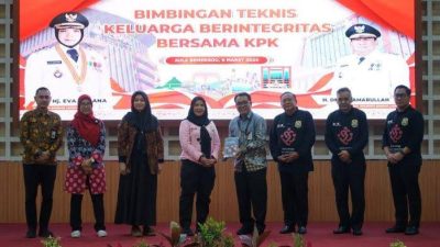 Wali Kota Eva Dwiana Buka Bimtek Keluarga Berintegritas Bersama KPK RI