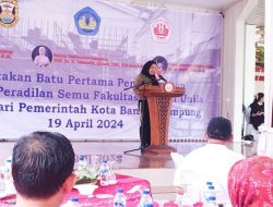 Pemkot Bandar Lampung Hibah Gedung Peradilan Semu di FH Unila Senilai Rp4 Miliar