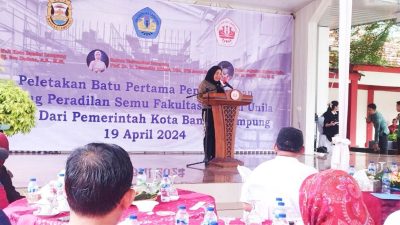 Pemkot Bandar Lampung Hibah Gedung Peradilan Semu di FH Unila Senilai Rp4 Miliar