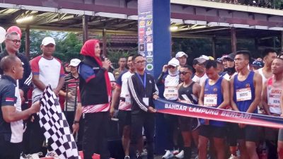 Ribuan Warga Ikut Bandar Lampung Berlari, Perebutkan Hadiah Puluhan Juta Rupiah