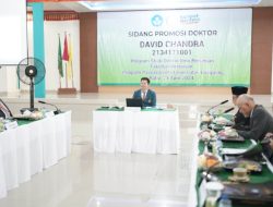 David Chandra Lulus Promosi Doktor dengan Disertasi Keterjadian Internal Browning pada Nanas Ekspor