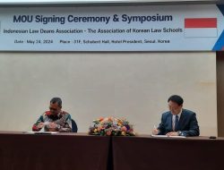 FH Unila Sepakati Kerja Sama dengan Asosiasi FH Korea Selatan