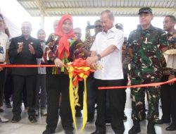 Resmikan Pasar Raya Lebaj Budi, Eva Dwiana: Tempat Bertumbuhnya UMKM