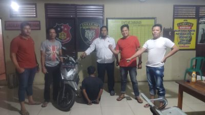 Polisi Bekuk Pemuda Pelaku Curas Di Desa Babatan Katibung