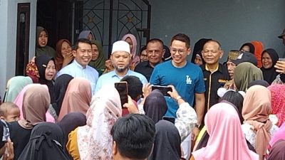 Sambangi Masyarakat Kecamatan Merbau Mataram Dan Jati Agung, Balon Bupati Lampung Selatan Radityo Egi Pratama Janjikan Jalan Mulus
