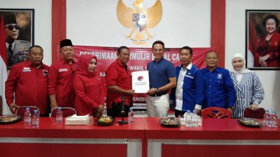 Cabub Radityo Egi Pratama Datangi Kandang Partai Pertahanan PDIP