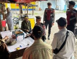 Ciptakan Lingkungan Kondusif, Sat Samapta Polres Lampung Selatan Gelar Patroli Malam