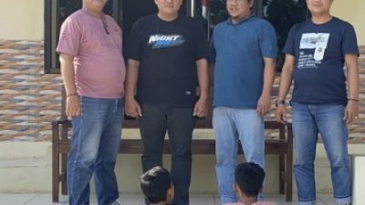 Pencuri Besi Tangga Kantor Gubernur di Kotabaru, Polisi kejar Tersangka Sampai Pulau Bangka