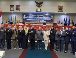 Pj. Gubernur Hadiri Rapat Paripurna Pandangan Umum dari Fraksi-Fraksi DPRD Provinsi Lampung