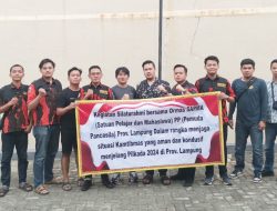 OKP SAPMA Pemuda Pancasila Silaturahmi ke Polda Lampung