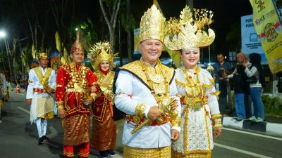 Kontingen Kota Bandar Lampung Sukses Hibur Penonton Rakernas XVII Apeksi 2024