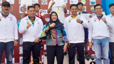 Buka Krapsi Wali Kota Cup 2, Wali Kota Eva Dwiana: Kolaborasi Majukan Olahraga Renang di Bandar Lampung