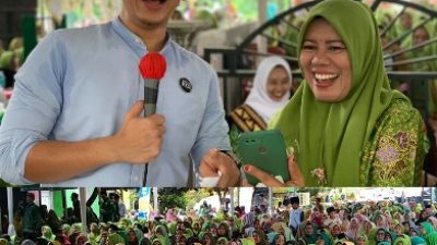 “Dekat Dihati” Cabup Egi Berikan Bantuan Untuk Muslimat NU Di Merbau Mataram