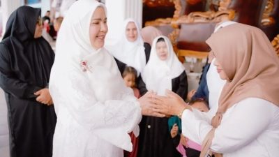 Warga Antusias, Wali Kota Eva Dwiana Open House Idul Adha 1445H