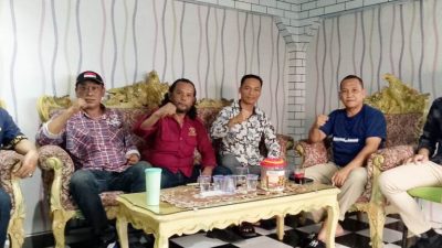Tim Laskar Lampung Berkunjung ke IWO Lampung