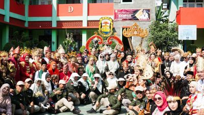 Disdikbud Bandar Lampung Jadi Pusat Perhatian Saat Tampil di Street Festival