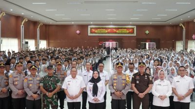 Kukuhkan Satgas Retina, Eva Dwiana: Semoga Jadi Generasi Penerus Terbaik Kota Bandar Lampung
