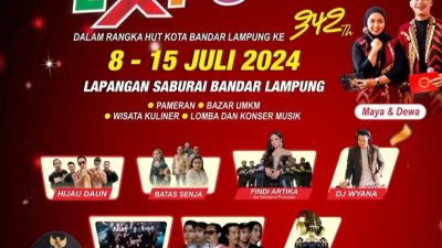 Ayo Ramaikan, Pemkot Gelar Bandar Lampung Expo 2024 Gratis!