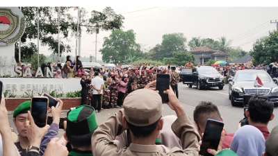 Presiden RI Joko Widodo Kunjungi Lampung Selatan dan Resmikan JLC Di SMA Kebangsaan