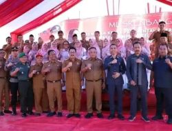 Tiga Anggota DPRD Kabupaten Lamsel Hadiri Musrenbang di Lapangan Trimomukti