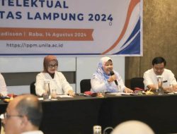 Sentra HKI LPPM Gelar Pelatihan Komersialisasi Kekayaan Intelektual Unila