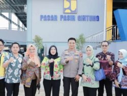 Wali Kota Eva Dwiana Tinjau Pasar Pasir Gintung Modern