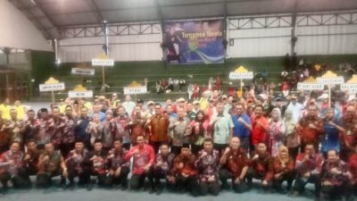 Bunda Eva Dwiana Buka Kejuaraan Tenis Wali Kota Cup Bandar Lampung 2024