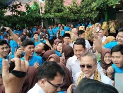 Ini Pesan Mendag RI Zulhas Saat Mengunjungi SMA Di Lampung Selatan