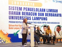 Unila Gelar Lokakarya Pengelolaan Limbah B3 di Lingkungan Kampus